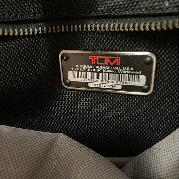 Tumi Dalston Tyssen double zip black/ camouflage briefcase - Picture 16 of 16